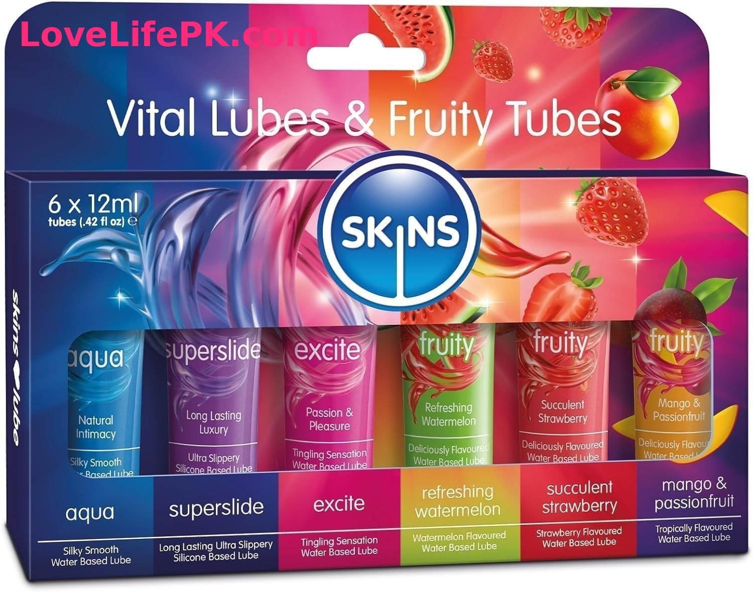 Skins Fruity Lubricant Set