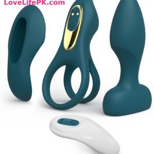 Teal Couples Vibrating Set