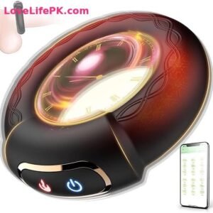 Vibrating Cock Ring with 9 Vibration Modes, Warming Function & App Control