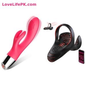 Waterproof Automatic Electric Rabbit Ears Pleasure Toy with 10 Modes + Smart APP-Controlled Ergonomic Wing Adult Wellness Trainer with 10 Modes Combo